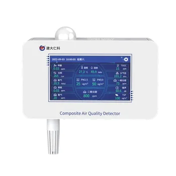 Multifuncional Inteligente 9 em Uma Qualidade do Ar Detector Portátil de CO2 PM2.5 Qualidade Do Ar Monitor