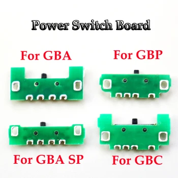 Reparação de Acessórios Para GBA / GBC / GBP / GBA SP Deslize o interruptor de Alimentação da placa EM OFF Interruptor de Alimentação Botão de Jogos de Console