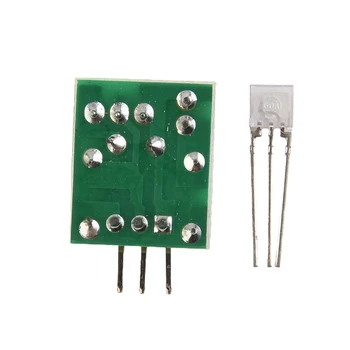 650 nm Módulo Sensor da Placa De Arduino, AVR Receptor de Laser Conjunto de Substituição Com KY-008 Transmissor 5V Durável Novo Portátil