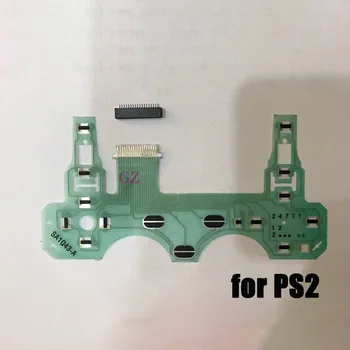 Para PS2 Controlador de SA1Q43-UMA faixa de opções da Placa de Circuito Joystick Flex Cabo Condutor Filme Jogo de Acessórios
