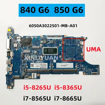 Para HP EliteBook 840 G6 850 G6 Portátil placa-Mãe 6050A3022501-MB-A01 i5 i7-8 DE CPU L62760-601 L62759-601 L62758-601 L62757-601