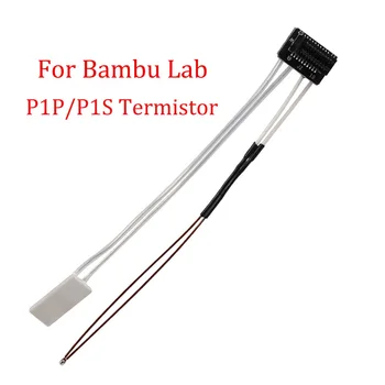 Para o Bambu Laboratório P1P Termistor P1S de Cerâmica do Cartucho do Aquecedor de 24v 48w Tubo de Aquecimento para Bambulabs X1 X1-Carbono Termistor NTC 100K