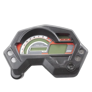 Moto Medidor de Velocímetro Digital, Tacômetro painel de Bordo Painel Rpm Tach Medidor de LCD para a Yamaha FZ16 FZ 16