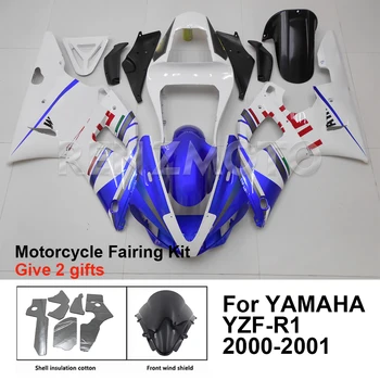 Moto Carenagem Corpo de Plástico do Kit Para a YAMAHA YZF-R1, YZF R1 2000-2001 Injecção de Acessórios de Carroçaria Y1001-108a