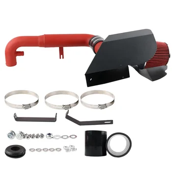 Vermelho Frio de Admissão de Ar, Kit de protecção contra o Calor do Filtro para o Golf GTI MK6 2.0 TFSI EA113 11-12 DR330( WG183-RD-RD)
