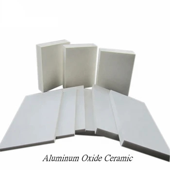 2PCS de Isolamento industrial de cerâmica 100mm - 185mm alumina folha de zinco personalizar óxido de alumínio desgaste de cerâmica, de refratários de calor de placa