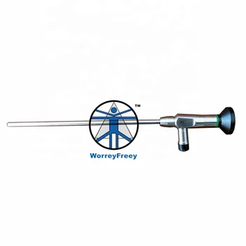 Endoscópio rígido laryngoscope, 6/8*185mm ENT endoscópio instrumento cirúrgico