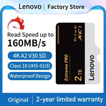 A Lenovo Cartão SD de 2 tb Micro TF SD UHS-I de Cartão de Memória Flash de 1 tb de 512GB de 256 GB 128 GB de Alta velocidade de Cartão SD Kodak Nintendo Mudar