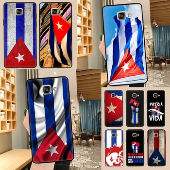 Cuba bandeira Arte de Capa Para Samsung Galaxy J8 A7 A9 J4, J6 A6 A8 Além de 2018 A3 A5 J1 2016 J7 J3 J5 2017 Caso
