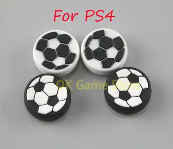 2pcs de Futebol Stick Analógico Joystick Apertos de não-deslizamento da Tampa Direcional Caps Para Sony PlayStation 4 PS4 PS5