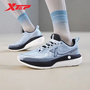 Xtep Xingyun DC Tênis Para Homens 2024 Primavera Confortável Homens Sapatos Desportivos Leve Sola Grossa Tênis 876119110029
