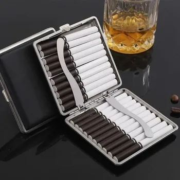 Uma Caixa de para de Fumar, de Um Homem Portátil, Caixa de Cigarro, Um High-end Pacote com 20 Criativo de Metal, Caixa de Cigarro, Cigarro Titular