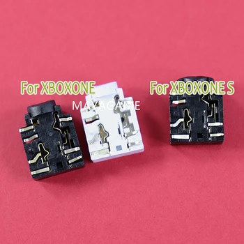 50pcs/lote para Xboxone Slim do Xbox um Controlador de 3,5 mm Conector de Fone de ouvido Porta de Soquete de Tomada de Fone de ouvido Plug Porta