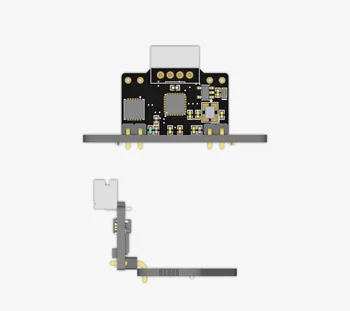 Blurolls 1pc IDM Scanner Sensor de nivel Voron o PCB da Placa Compatível Apenas com o Klipper Para DIY Voron VZ Impressora 3D