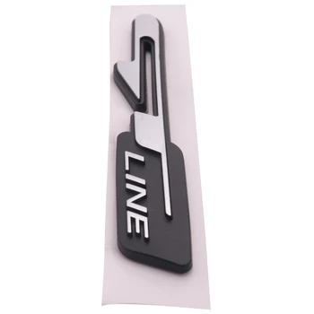 Cool 3D Estilo do Carro Adesivo Gt Line Letras de Etiqueta Para a Kia Traseira do Tronco Fender Portas do Carro Adesivos Gt Line