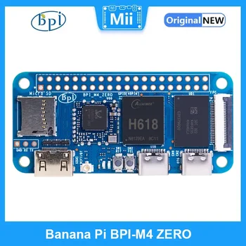 Banana Pi BPI-M4 ZERO Allwinner H618 Quad-core ARM Cortex™-A53 Processador De 2,4 G/5G WIFI, 2G LPDDR4 8G curso de mestrado erasmus mundus Computador de Placa Única