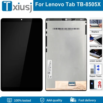 Original Lenovo Guia M8 HD PRC LINHA TB-8505X TB-8505F TB-8505 tela LCD Touch +conjunto do Digitador da Tela de Substituição de Peças