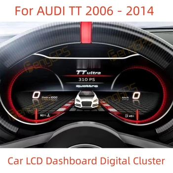 Para AUDI TT 2006 - 2014 do Carro LCD Painel Leitor Digital de Cluster Virtual Cockpit Instrumento Multifuncional Velocímetro