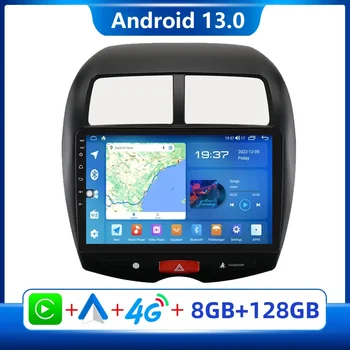 4G+wi-FI auto-Rádio Multimédia Player de Vídeo do Android 13 2 Din Dvd Carplay Navi GPS Para Mitsubishi ASX 1 2010 2011 2012 a 2016
