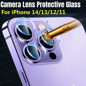 5PCS Lente de Vidro Para o iPhone 14 Pro Max Lente da Câmera Protetor de Tela para o iPhone 14 13 12 11 Pro Max 14pro max Vidro do Filme