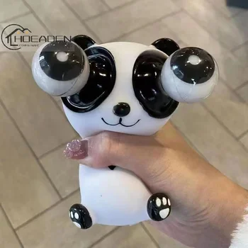 Explosivos Olho De Boneca Descompactar Brinquedos Anti-Stress, Pressão Panda Descompressão Aperte Bola Filhos Adultos Dom Suave