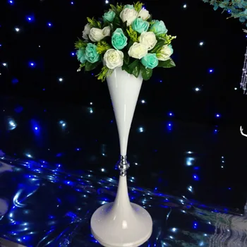 Metal Vaso de Flores para o Casamento, Mesa de Centro, Vasos para Festa de Casamento, Decoração de Casa, a Estrada Conduzir, 10 PCs/Monte