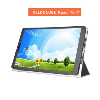 Caso comprimido para ALLDOCUBE Kpad Tablet de 10,4 Polegadas PU capa de Couro com Flip Case Capa para o CUBO Kpad