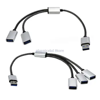 Hub USB para 3/2 Porta USB 2.0 HUB de Várias OTG 3/2 Porta de Alimentação USB de Carregamento de Hub Cabo Adaptador de Conector E8BA