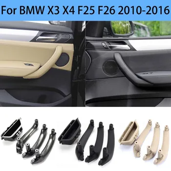 LHD RHD Porta de Carro Interior Alças Puxe a Guarnição Interior do Painel Identificador Para BMW X3 X4 F25 F26 2010-2016