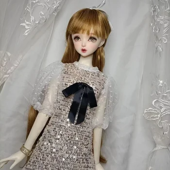 1/3 60CM BJD Boneca de Vestido Handmade Boneca de Moda de Roupas Com os Acessórios DIY Boneca Acessórios de Vestir Boneca Para a Menina de Presente