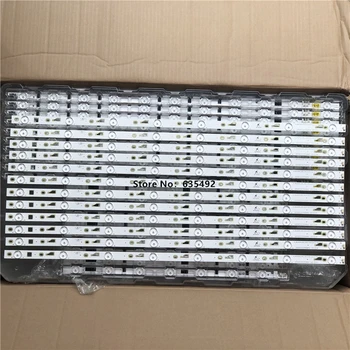 12PCS LED Strip CL-ODM-650D30-3030C-12X8-V2 65HR331M08A0 V0 4C-LB650T-HR1 para 65UA6606 L65E5800A L65E5800F 65UD2000 65UD1000