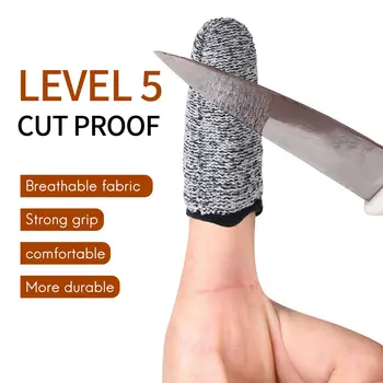 20Pcs de Anti-Corte Dedo Protetor de Berço Reutilizáveis Dedo Berço Dedo Protetor de Cama Adequado para o Trabalho de Cozinha Escultura