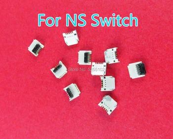 50pcs Porta de conexão de Soquete Clipe de Alimentação de Substituição para Nintend NS Interruptor de luz de fundo da placa Mãe Power Dock Para NS Mudar
