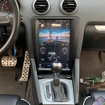 Carro Rádio Android 11 Vertical de Tela Tesla Estilo Auto DVD Player Para Audi A3 S3 2008 - 2012 Navegação GPS, auto-rádio
