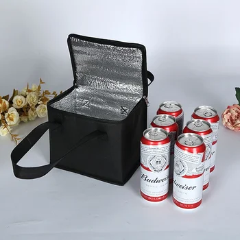 Exterior Cooler Caixa Térmica Portátil Isolados Saco Acampamento Alimentos Bebida Bento Sacos de CHURRASCO Zip Pack fontes do Piquenique