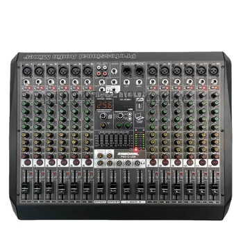 PMX12 Profissional de 12 Canais Mixer 256 DSP Efetor Fase Controlador de Mesa De Som Digital DJ