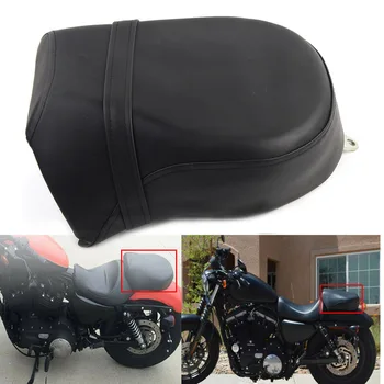 Moto de Trás do banco do Passageiro no assento traseiro Almofada Para Harley Sportster Iron 883 883C 883N XL1200 de 2007 a 2015